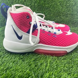 Nike Zoom Rize Pink Blast Navy Basketball Shoes CV1938-600 NWOB Zoom Air Size 8